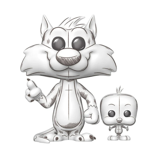 LOONEY TUNES - POP & Buddy - Sylvester & Tweety (Sketched Deco) - N° 2013