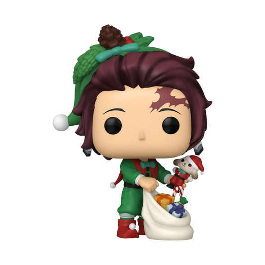 Demon Slayer: Kimetsu no Yaiba POP! Plus Animation Vinyl Figure – Tanjiro (Holi) – 9 cm