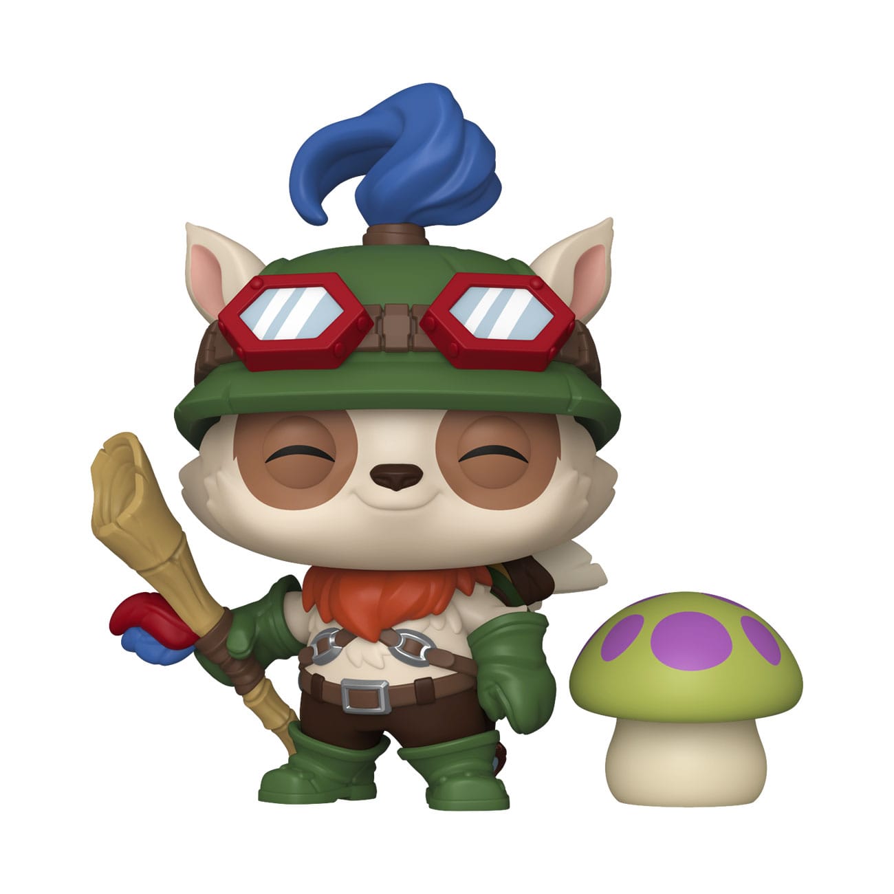 League of Legends POP! &amp; Buddy Games Vinyl Figure – Teemo w/Shroom – 9 cm