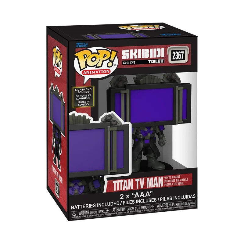 SKIBIDI TOILET - POP SFX - Titan TV Man - N° 2367