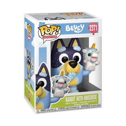Funko POP! Animation – Bluey: Bandit with Unicourse (N° 2371)