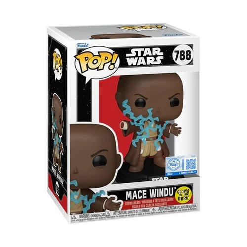 Star Wars: Revenge of the Sith POP! Vinyl Figure – Mace Windu (Elec) (GW) – No. 788