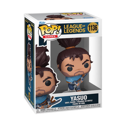 League of Legends POP! &amp; Buddy Games Vinyl Figure – Yasuo – 9 cm