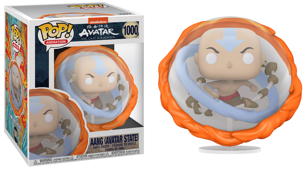Avatar POP! Super 6" Vinyl Figure – Aang (All Elements) – 15 cm
