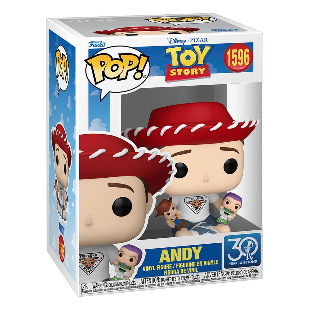 Toy Story POP! Disney Vinyl Figure – Andy (30th Anniversary) – 9 cm