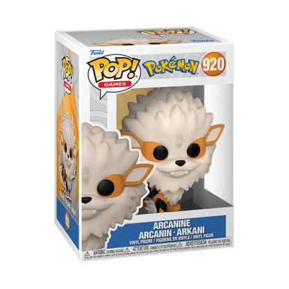 POKÉMON – POP! Games Vinyl Figure – Arcanine – 9 cm