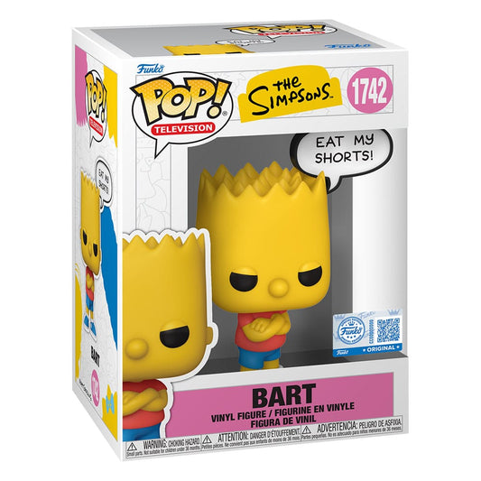 The Simpsons POP! Sayings Vinyl Figure – Bart – 9 cm