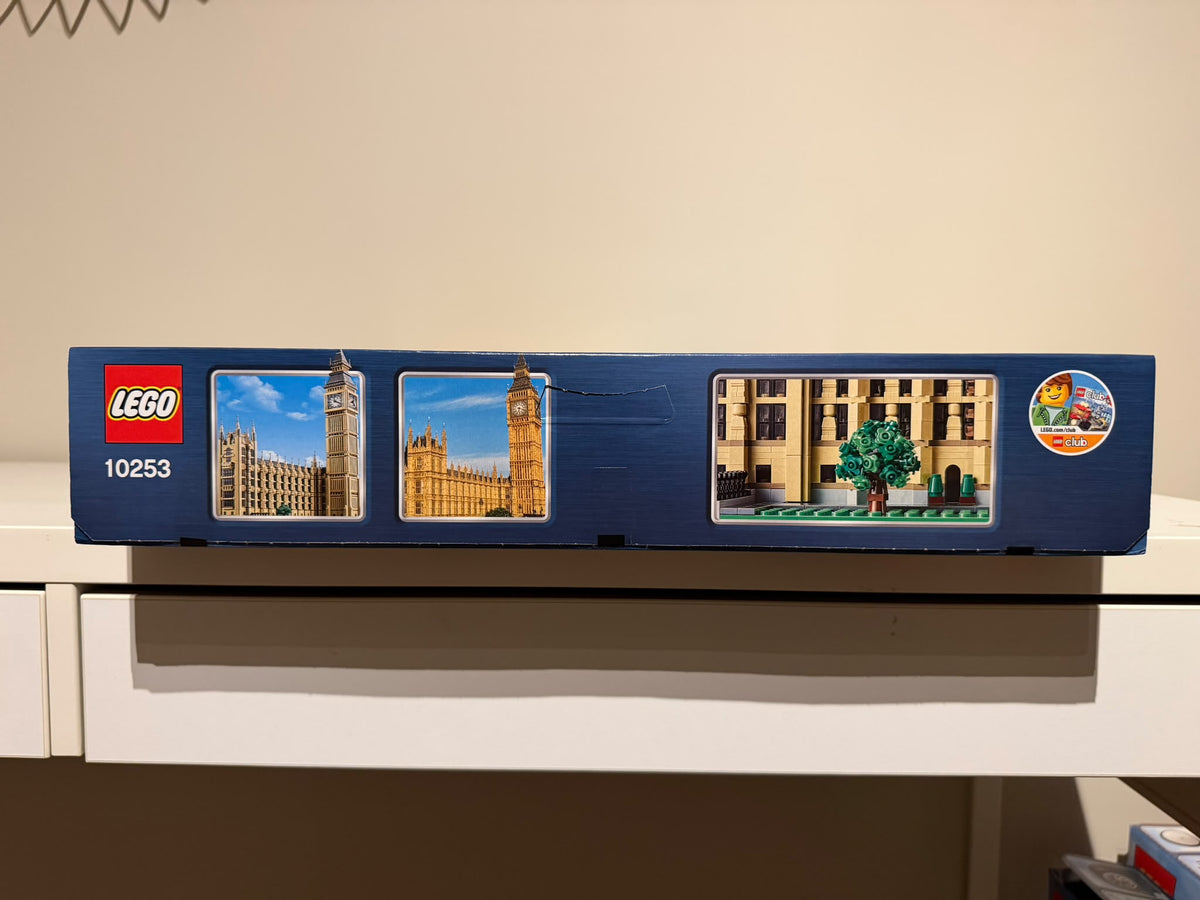 LEGO Creator Expert Big Ben 10253 zijkant doos