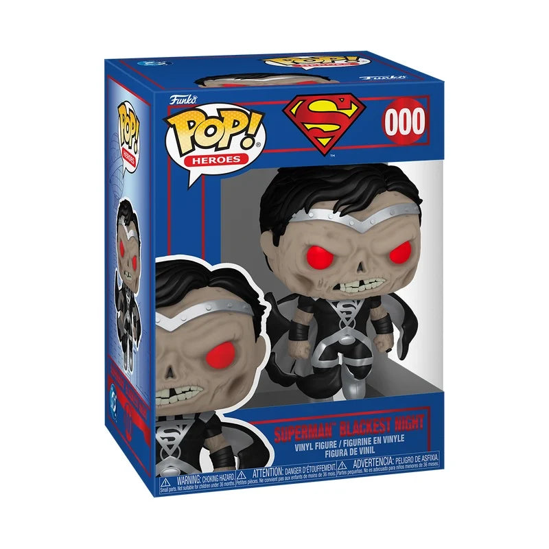 SUPERMAN – POP! Heroes Vinyl Figure – Spider-Man Blackest Night – 9 cm