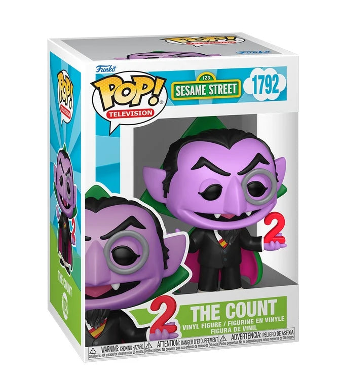 SESAME STREET – POP! TV Vinyl Figure – The Count – 9 cm
