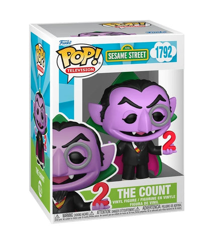 SESAME STREET – POP! TV Vinyl Figure – The Count – 9 cm