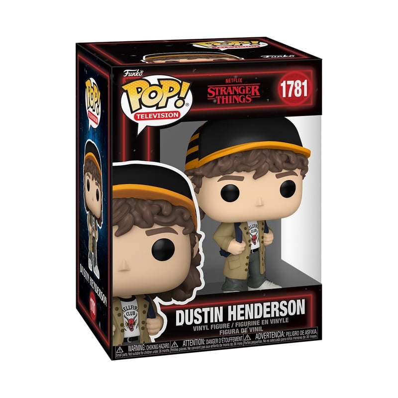 Stranger Things S5 POP! TV Vinyl Figure – Dustin Henderson – 9 cm