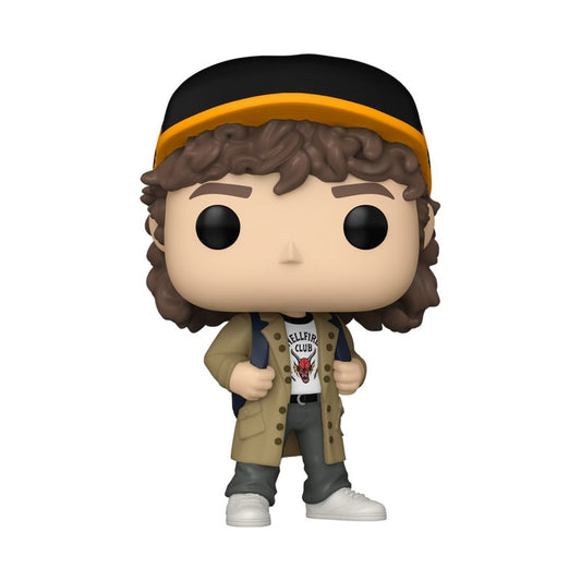 Figurine vinyle POP! TV Stranger Things saison 5 – Dustin Henderson – 9 cm