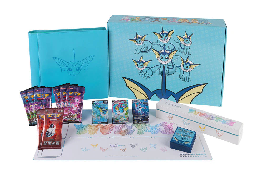 Pokémon TCG Chinese Eevee Advanced Gift Box (CSH3) – Vaporeon • Jolteon • Flareon