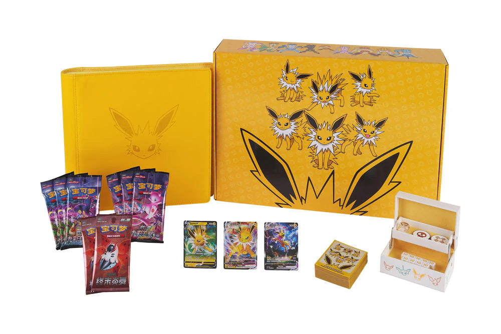 Pokémon TCG Chinese Eevee Advanced Gift Box (CSH3) – Vaporeon • Jolteon • Flareon