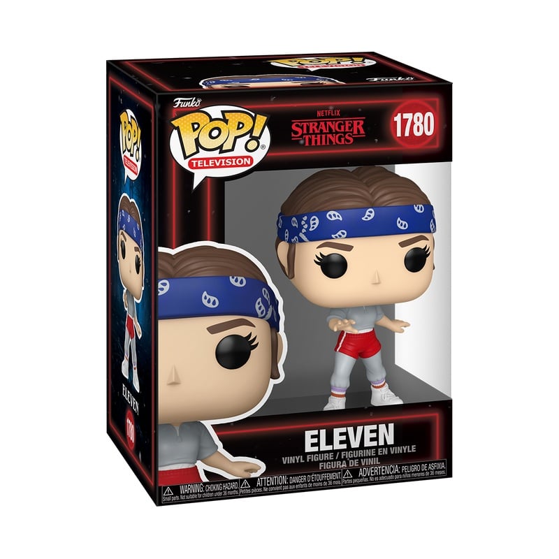 Stranger Things S5 POP! TV Vinyl Figure – Eleven with Bandana – 9 cm