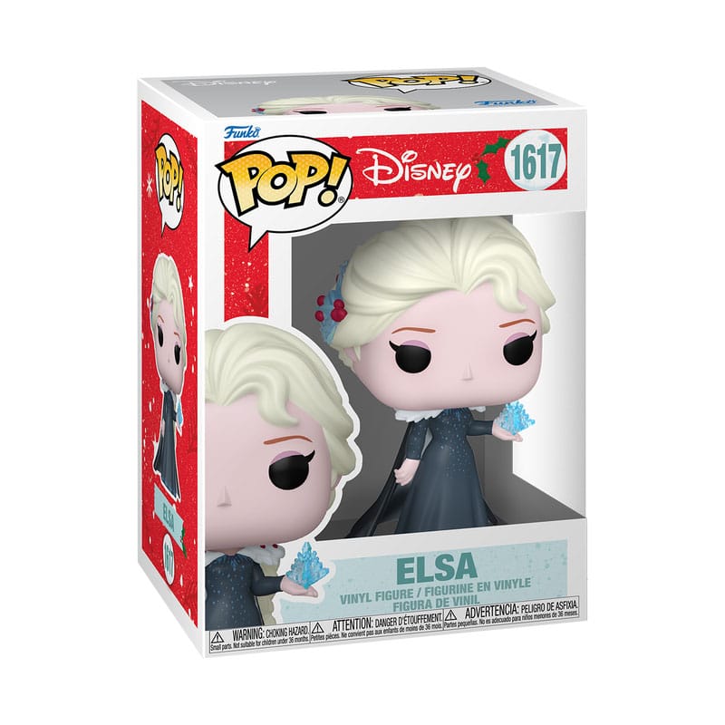 Disney Princess POP! Vinyl Figure – Holiday Elsa – 9 cm