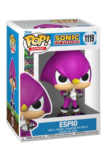 Sonic the Hedgehog POP! Games Vinyl Figure – Espio the Chameleon – 9 cm