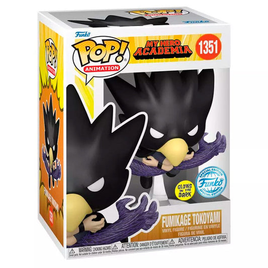Funko POP! Animation: My Hero Academia – Fumikage Tokoyami (First Appearance) (GW Exclusive) 9 cm