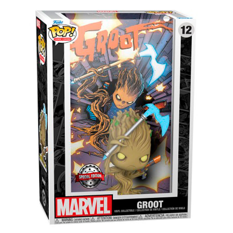 Marvel POP figure, Comic Cover Groot Exclusive 9cm