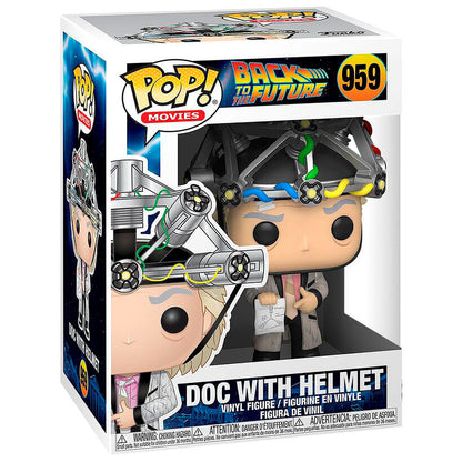 Back To The Future POP figure, Doc with Helmet 9cm