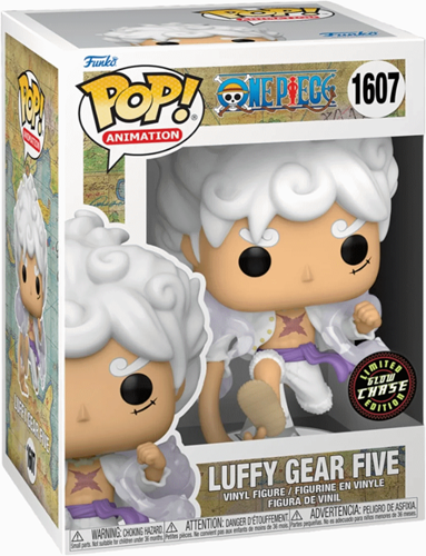 One Piece POP! Animation Vinyl Figure – Luffy Gear Five (Chase Edition) 9 cm