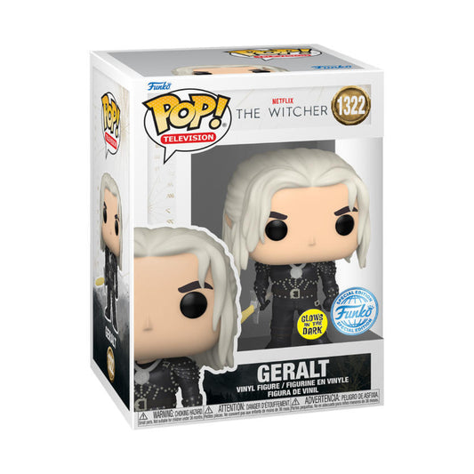 The Witcher 2 POP figure, Geralt (glow in the dark) Exclusive 9cm