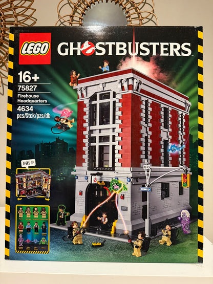 LEGO Ghostbusters Firehouse Headquarters 75827 voorkant doos