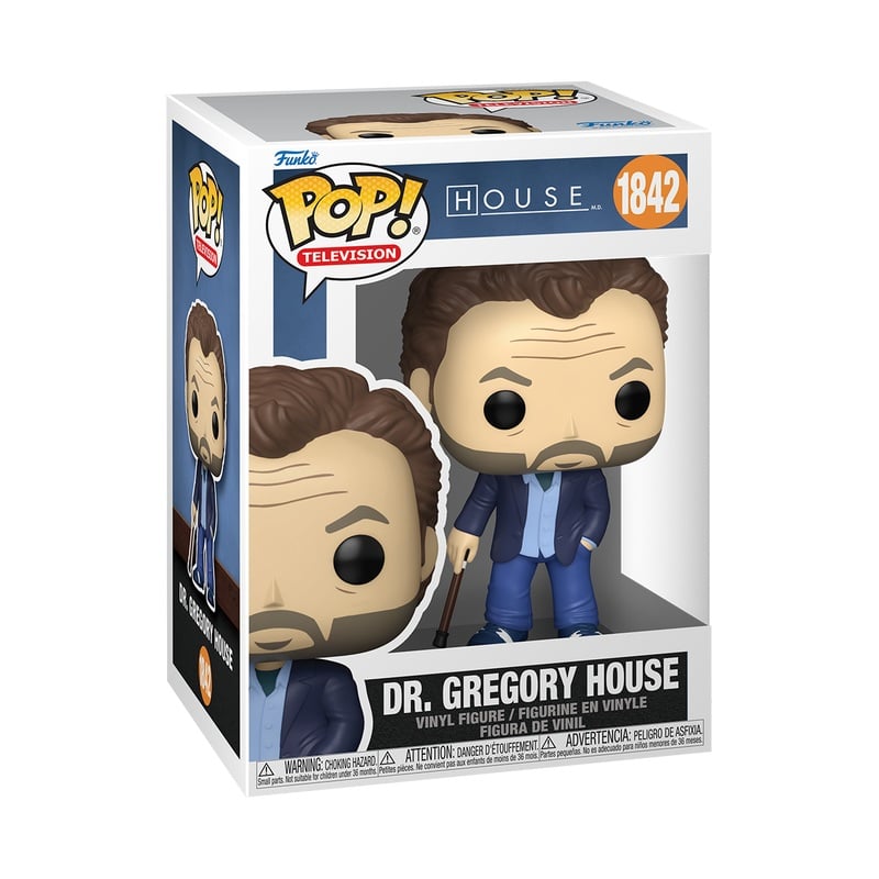 House M.D. POP! TV Vinyl Figure – Dr. Gregory House – 9 cm
