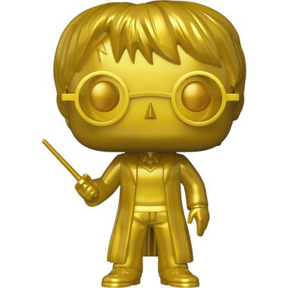 Harry Potter POP! Movies Vinyl Figure Gold Harry Potter (9 cm) -  Exclusive Version