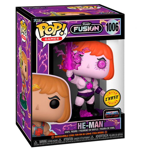 Funko Fusion: Masters of the Universe POP! Figure – He-Man (Chase Edition) 9 cm
