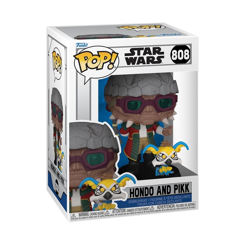 Star Wars: The Clone Wars POP! &amp; Buddy Vinyl Figure – Hondo &amp; Pikk – 9 cm