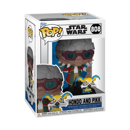 Star Wars: The Clone Wars POP! &amp; Buddy Vinyl Figure – Hondo &amp; Pikk – 9 cm