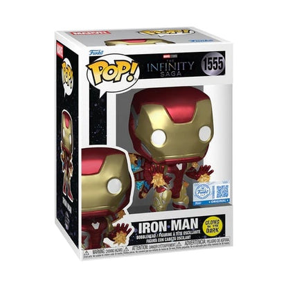 Infinity Saga POP! Plus Vinyl Figure – Iron Man with Beams (GW) – 9 cm