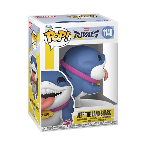 Marvel Rivals POP! Games Vinyl Figure – Jeff the Land Shark – 9 cm