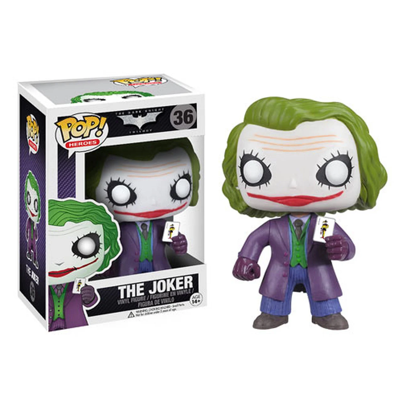 Batman POP! Vinyl Figure – The Joker (The Dark Knight) – 9 cm