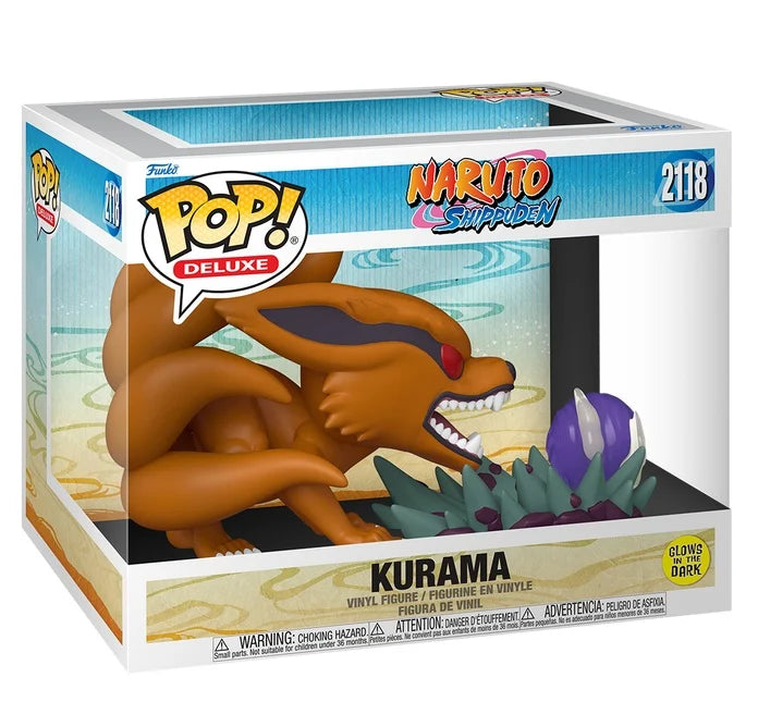 NARUTO SHIPPUDEN – POP! Deluxe Vinyl Figure – Kurama (GW) – 9–10 cm