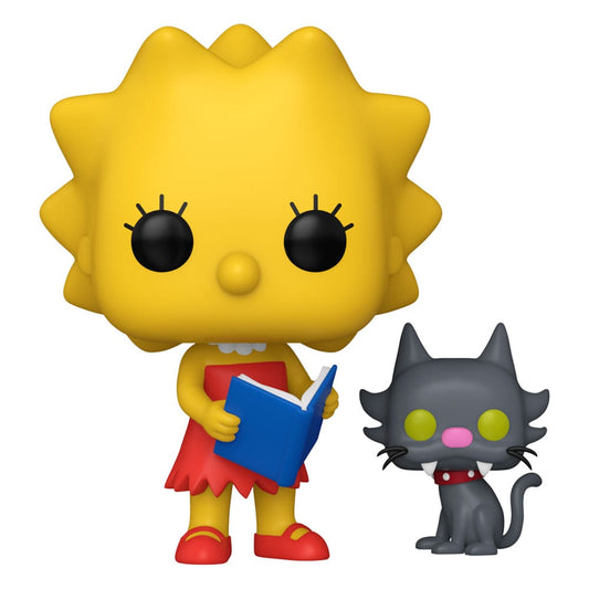 The Simpsons POP! & Buddy TV Vinyl Figure – Lisa & Snowball – 9 cm