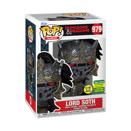 Dungeons & Dragons POP! Games Vinyl Figure – Lord Soth (GITD) Convention Exclusive – 9 cm