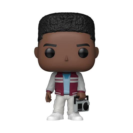 Figurine vinyle POP! TV Stranger Things saison 5 – Lucas Sinclair avec boombox – 9 cm