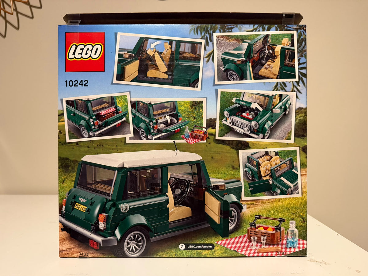 LEGO Creator Expert MINI Cooper 10242 achterkant doos