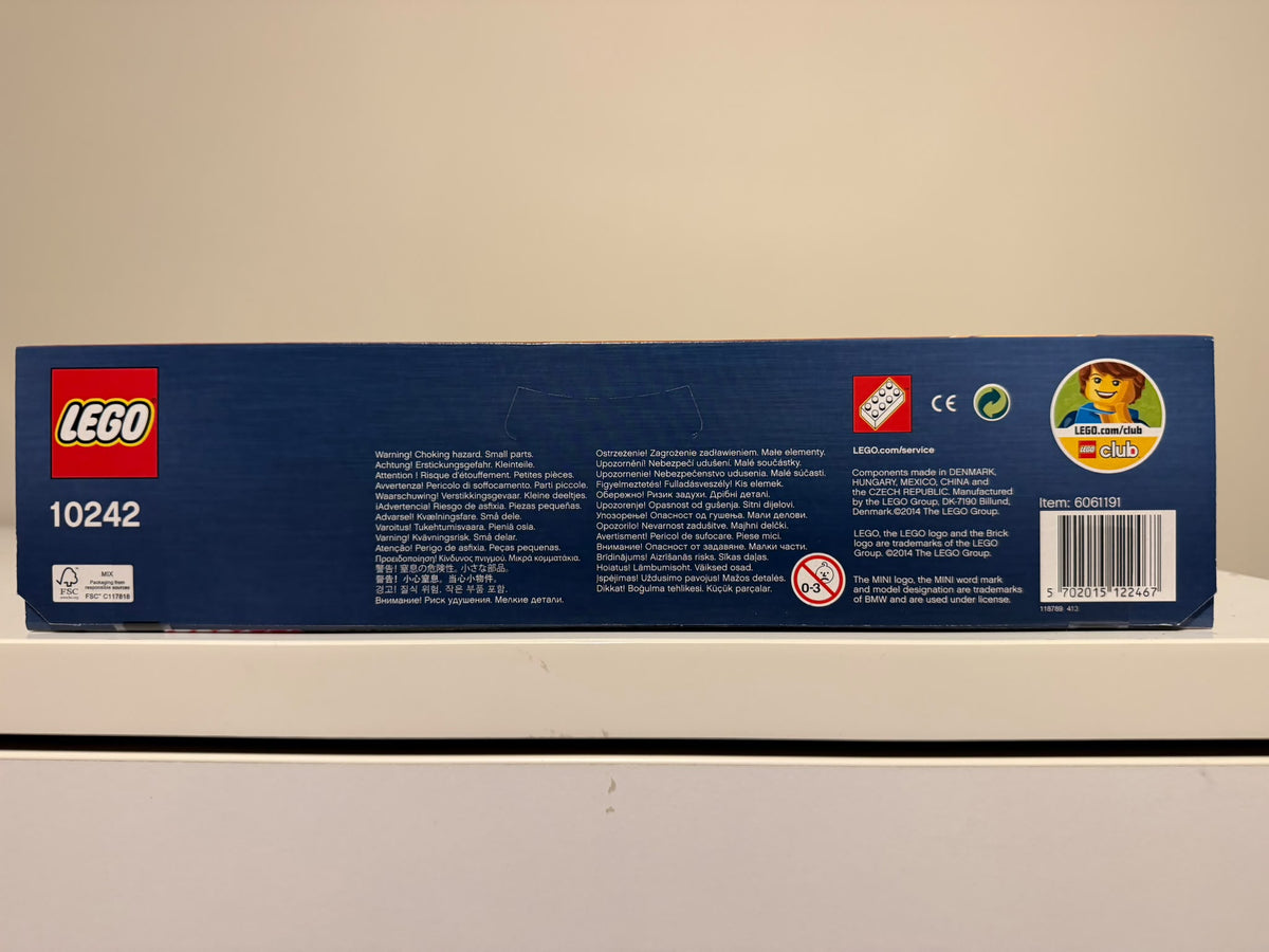 LEGO Creator Expert MINI Cooper 10242 zijkant doos 1