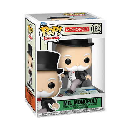 Monopoly POP! Retro Toys Vinyl Figure – Mr. Monopoly (Pass Go) – 9 cm