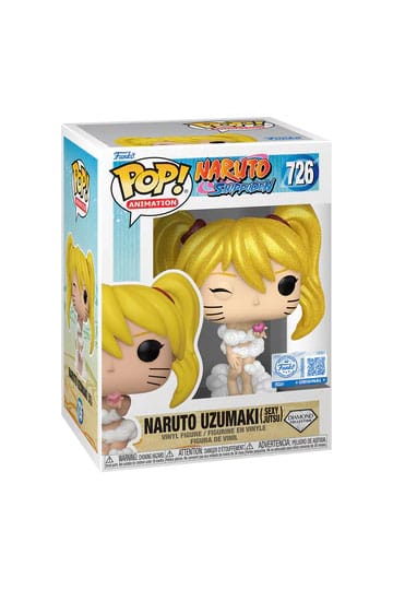 Naruto POP! Animation Vinyl Figure – Naruto (Sexy Jutsu) Diamond Collection Heo Exclusive Edition – 9 cm
