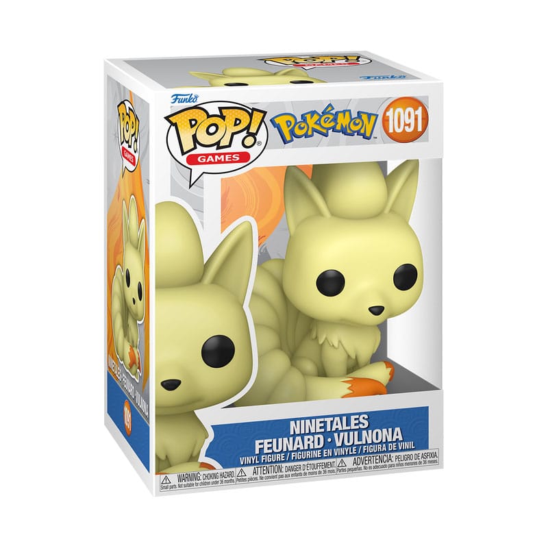 Pokémon POP! Games Vinyl Figure – Ninetales – 9 cm