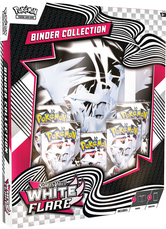 White Flare Binder Collection