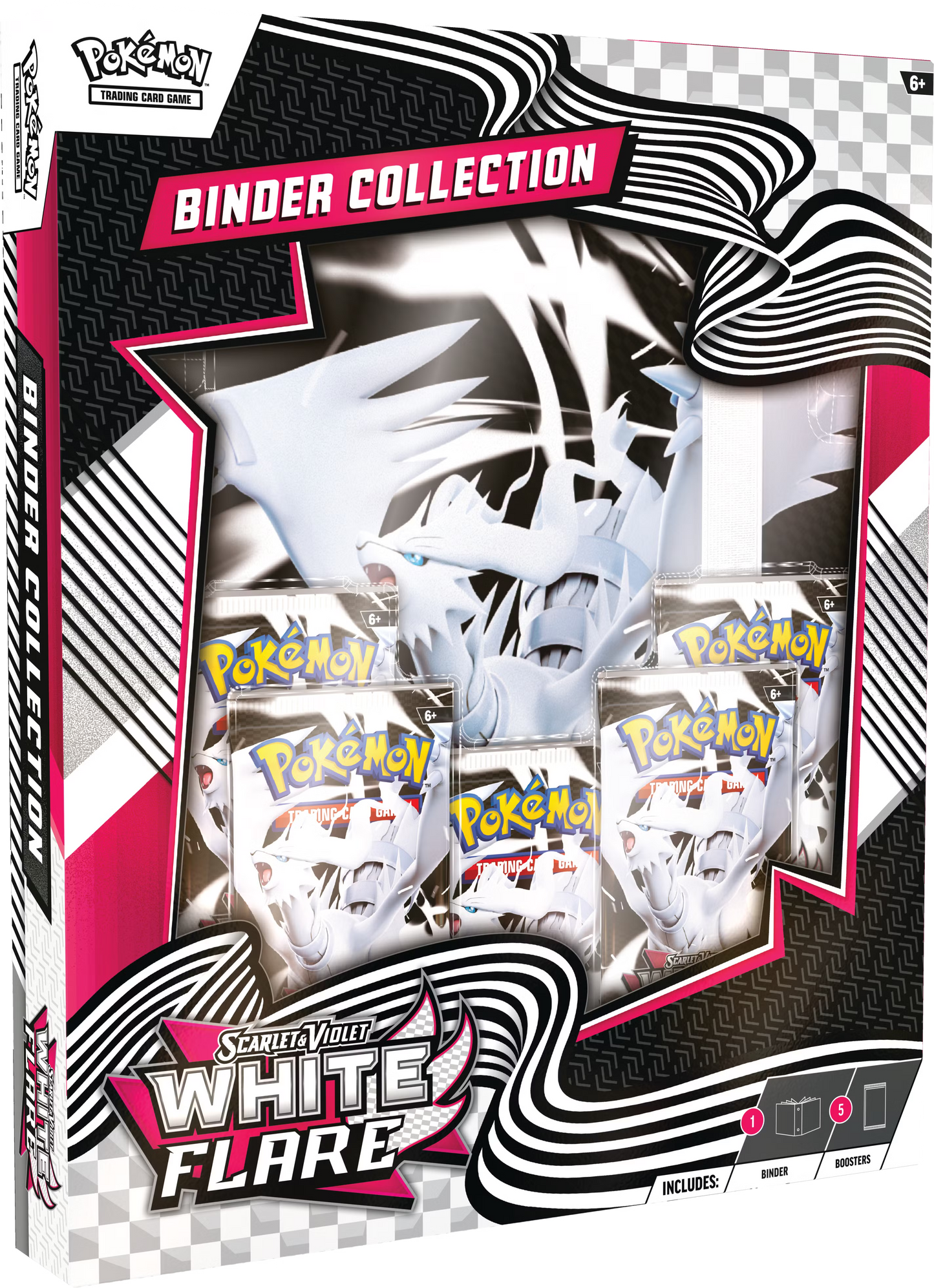 White Flare Binder Collection