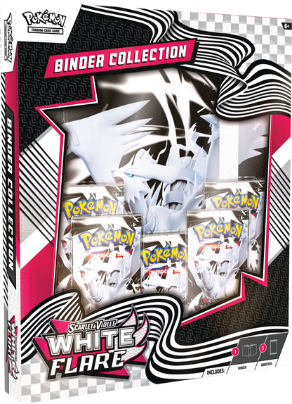 White Flare Binder Collection