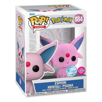 Pokemon POP! Games Vinyl Figure Flocked Espeon (9 cm)