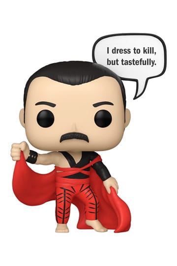 Queen POP! Rocks Vinyl Figure – Freddie Mercury (I Dress to Kill) – 9 cm